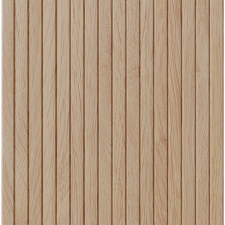 Designs Of Distinction 3/4" Thin Bevel Slat Tambour - Red Oak (12"W x 96"L) 011296201AK1